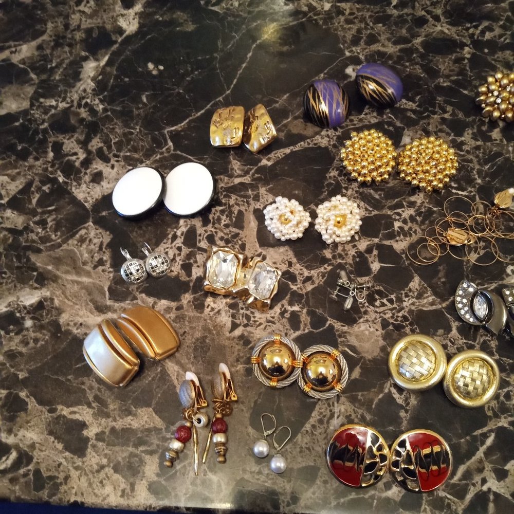 Lot of Vintage Clip ons